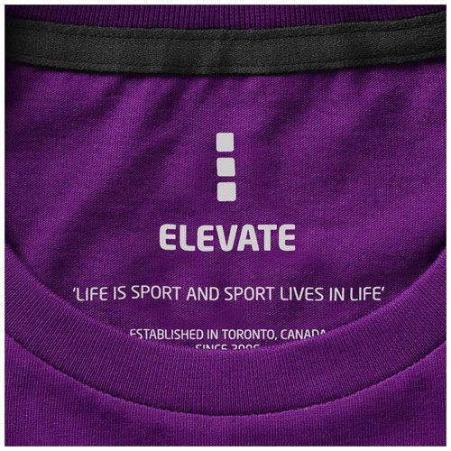 ciruela Camiseta de manga corta para mujer