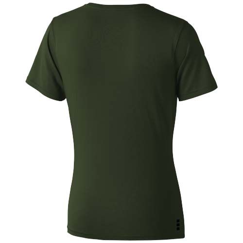 verde militar Camiseta de manga corta para mujer Nanaimo
