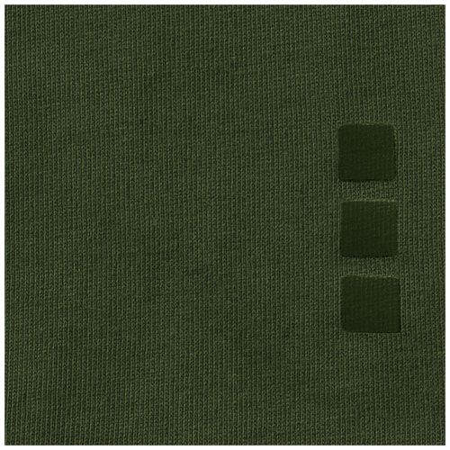 verde militar Camiseta de manga corta para mujer