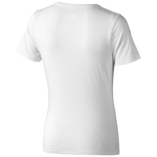 white Camiseta de manga corta para mujer