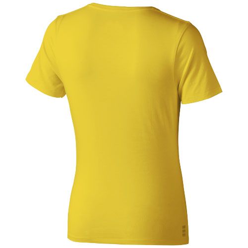 yellow Camiseta de manga corta para mujer