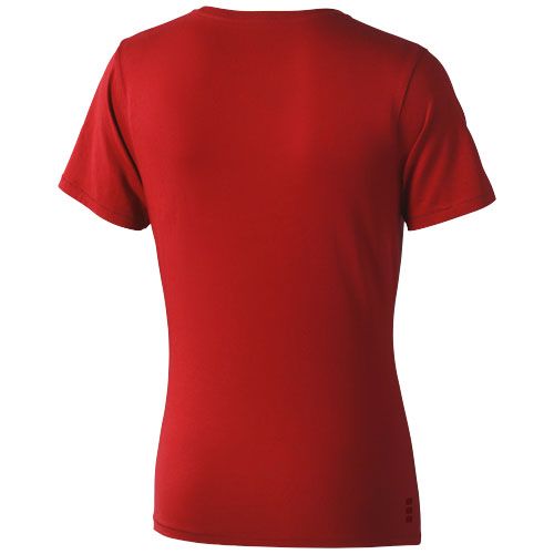 red Camiseta de manga corta para mujer