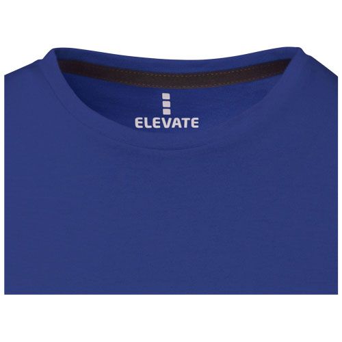 blue Camiseta de manga corta para mujer