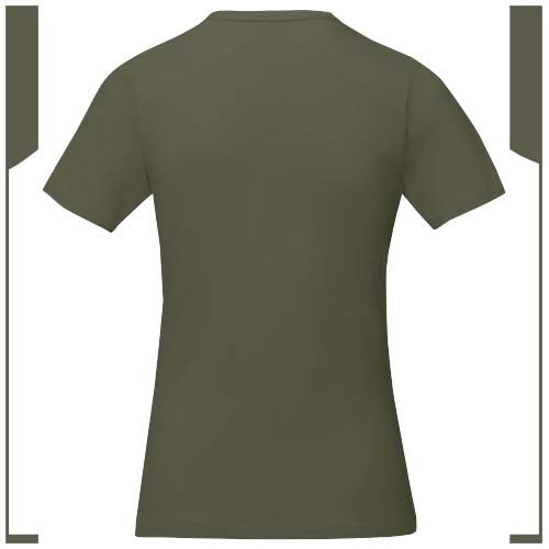 verde bosque Camiseta de manga corta para mujer