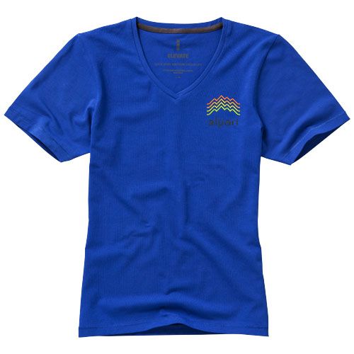 Camiseta orgánica de manga corta para mujer 