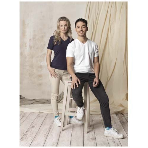 Camiseta orgánica de manga corta para mujer 