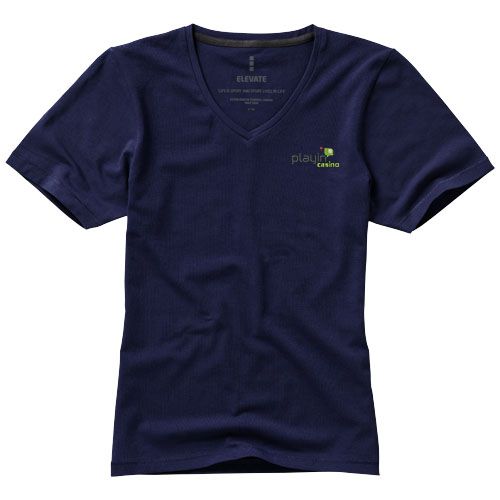 Camiseta orgánica de manga corta para mujer 