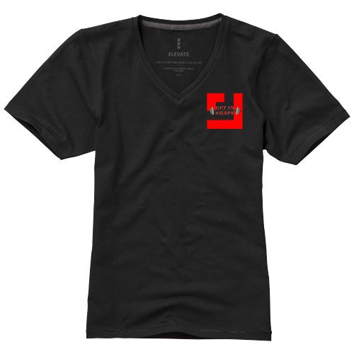 Camiseta orgánica de manga corta para mujer 