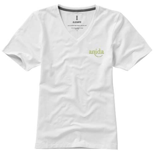 Camiseta orgánica de manga corta para mujer 