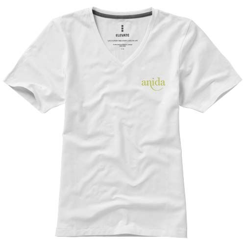 Camiseta orgánica de manga corta para mujer 