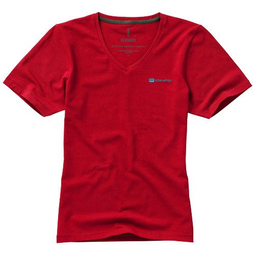 Camiseta orgánica de manga corta para mujer 