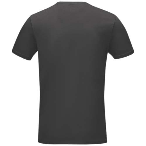 gris tormenta Camisetade manga corta orgánica para hombre