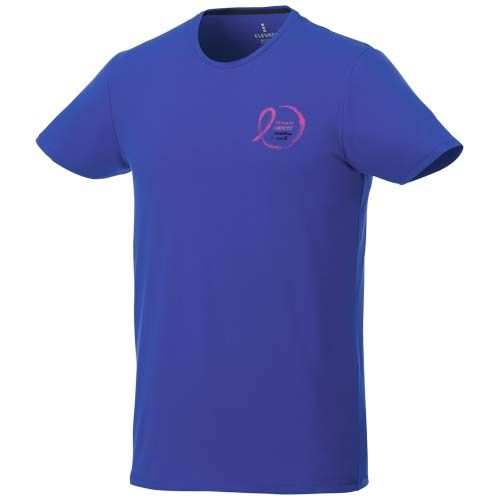blue Camisetade manga corta orgánica para hombre