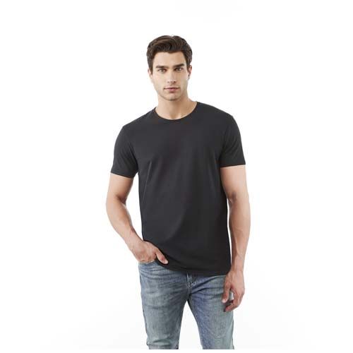 white Camisetade manga corta orgánica para hombre