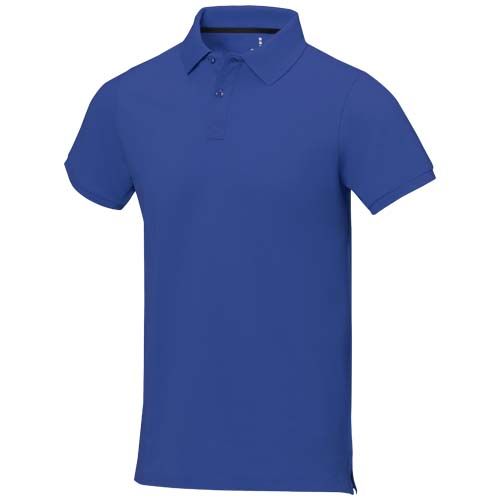 blue Polo de manga corta para hombre