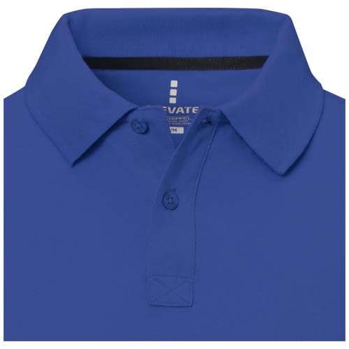 blue Polo de manga corta para hombre