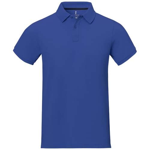 blue Polo de manga corta para hombre