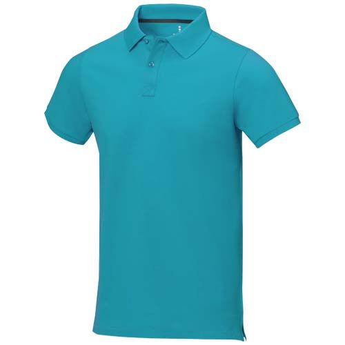 verde agua Polo de manga corta para hombre