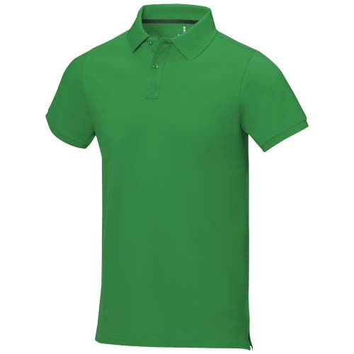 verde helecho Polo de manga corta para hombre