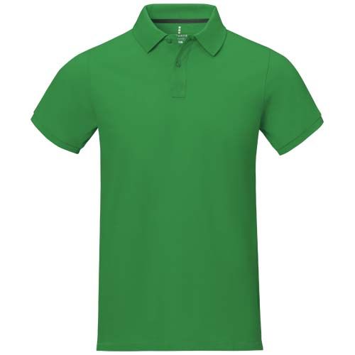 verde helecho Polo de manga corta para hombre
