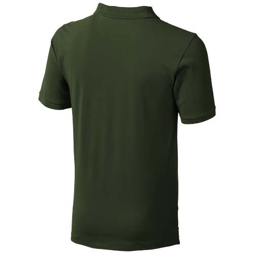 verde militar Polo de manga corta para hombre