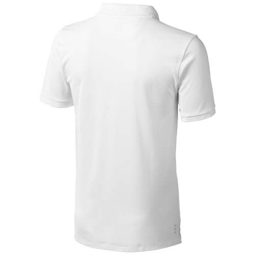 white Polo de manga corta para hombre de 200 g/m² Calgary