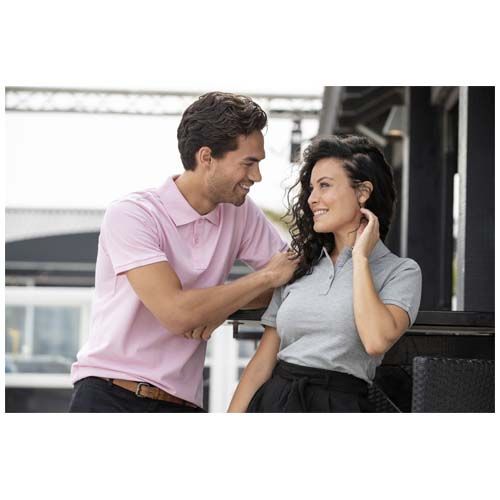 white Polo de manga corta para hombre de 200 g/m² Calgary