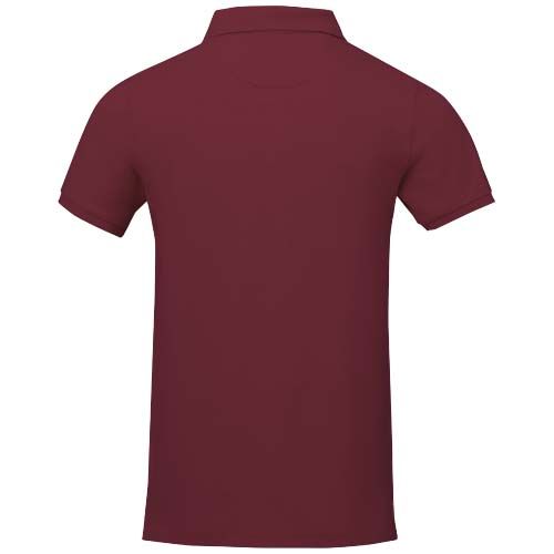 burdeos intenso Polo de manga corta para hombre de 200 g/m² Calgary
