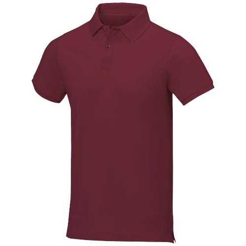 burdeos intenso Polo de manga corta para hombre de 200 g/m² Calgary