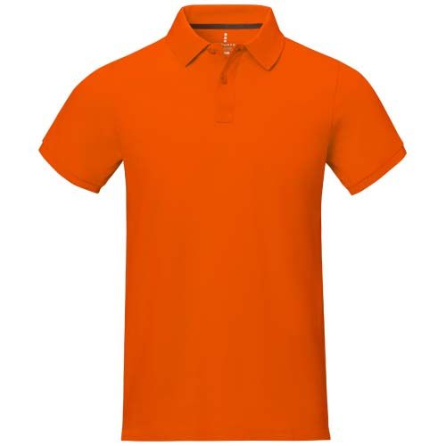 orange Polo de manga corta para hombre