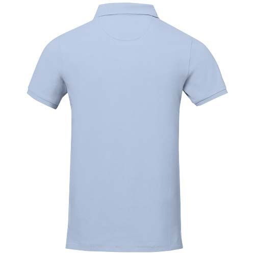 azul brumoso Polo de manga corta para hombre de 200 g/m² Calgary