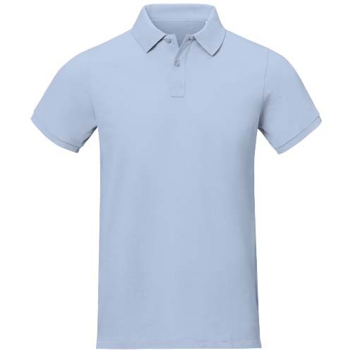 azul brumoso Polo de manga corta para hombre de 200 g/m² Calgary