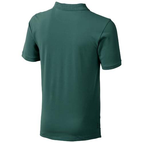 verde bosque Polo de manga corta para hombre