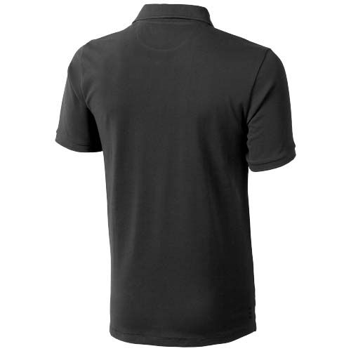 antracita Polo de manga corta para hombre
