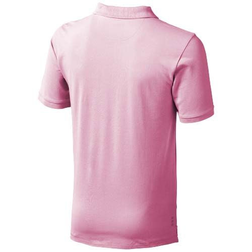 rosa claro Polo de manga corta para hombre