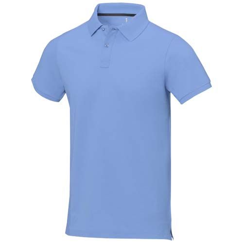azul claro Polo de manga corta para hombre