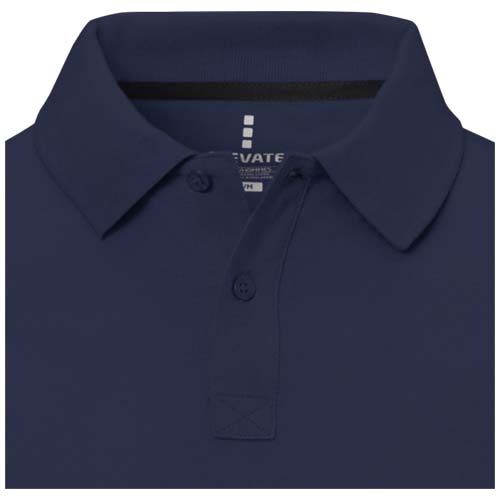 azul marino Polo de manga corta para hombre