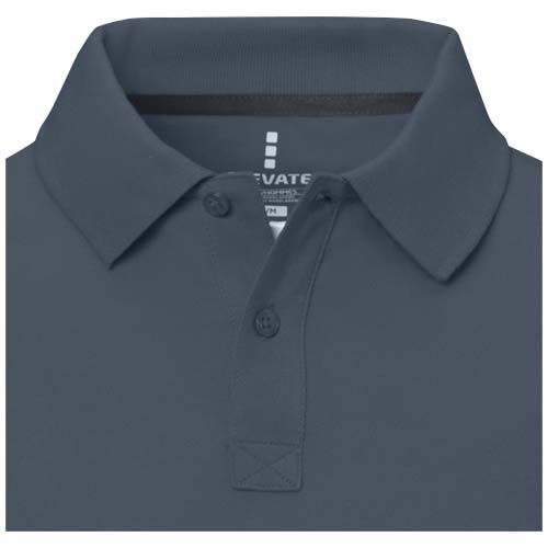 azul oscuro Polo de manga corta para hombre