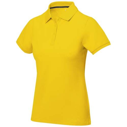 yellow Polo de manga corta para mujer