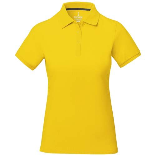yellow Polo de manga corta para mujer