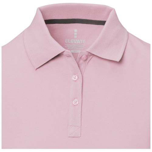 rosa claro Polo de manga corta para mujer