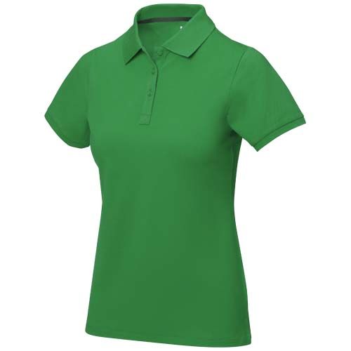 verde helecho Polo de manga corta para mujer