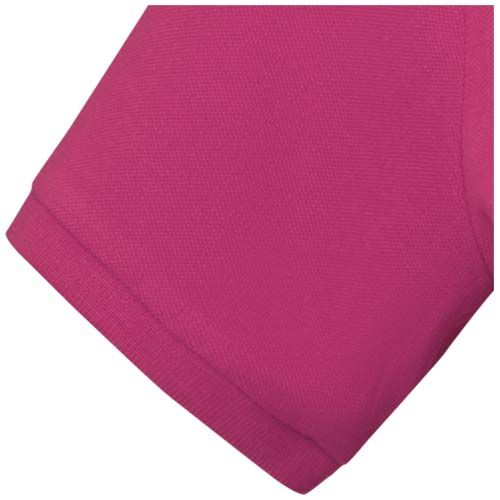 magenta Polo de manga corta para mujer