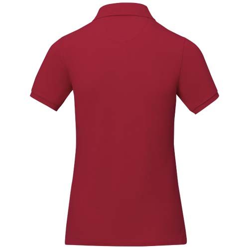 red Polo de manga corta para mujer