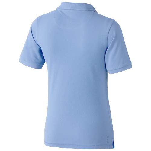 azul claro Polo de manga corta para mujer