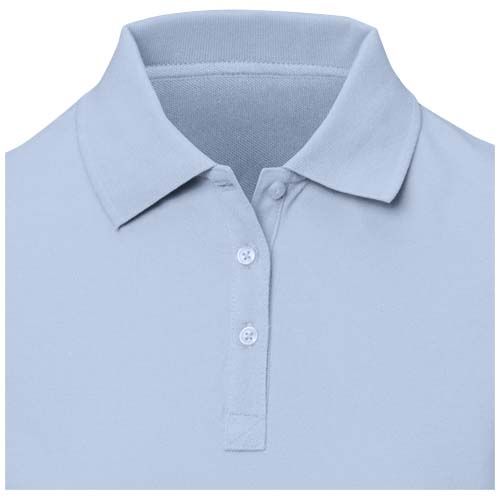 azul brumoso Polo de manga corta para mujer de 200 g/m² Calgary