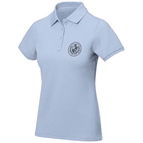 azul brumoso Polo de manga corta para mujer de 200 g/m² Calgary