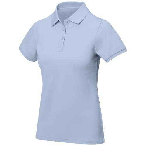 azul brumoso Polo de manga corta para mujer de 200 g/m² Calgary