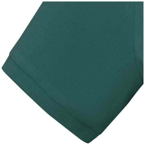 verde bosque Polo de manga corta para mujer