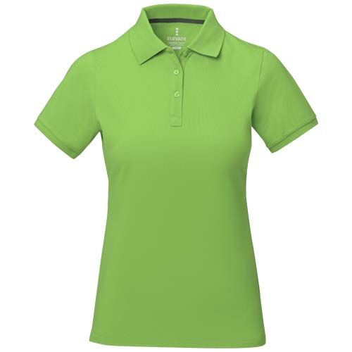 verde manzana Polo de manga corta para mujer